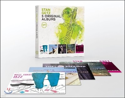 Stan Getz (스탄 게츠) - 5 Original Albums with Full Original Artwork