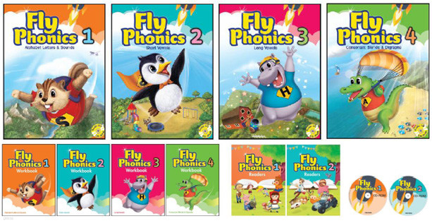 Fly Phonics 3 : Student Book with CD(2)+CD-ROM(1) (Paperback) 