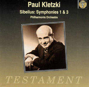 [̰] Paul Kletzki / ú콺 :  1, 3 (Sibelius : Symphony No.1 Op.39, No.3 Op.52) (/̰/SBT1049)