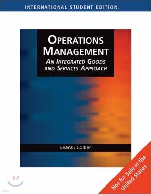 Operations Management: an Integrated Goods and Sevices Approach with CD-ROM