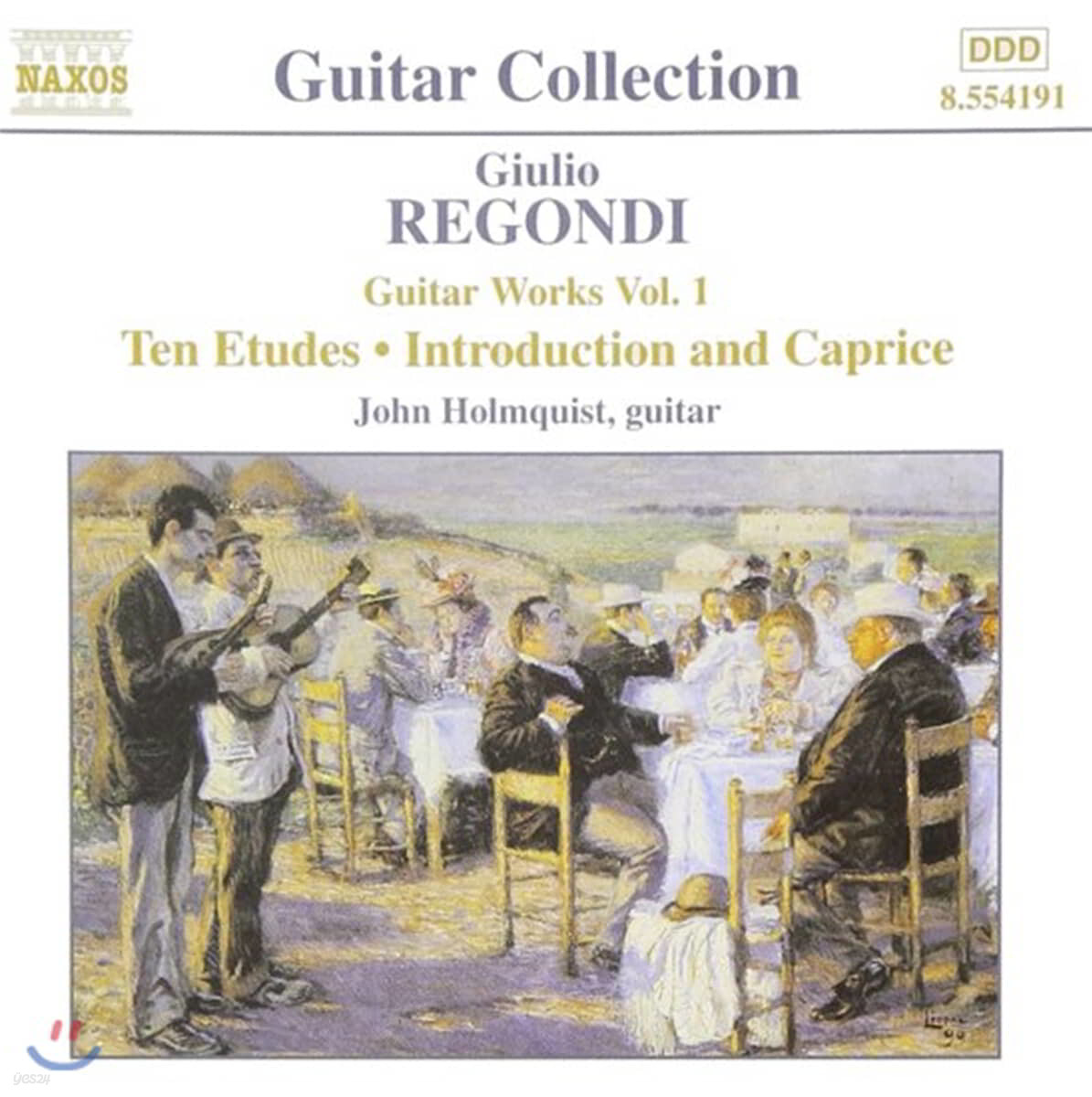 John Holmquist 레곤디: 연습곡, 서주와 카프리스 (Regondi: 10 Etudes, Introduction and Caprice Op.23)