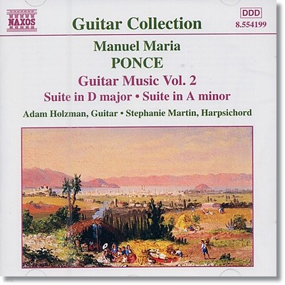 Adam Holzman  : Ÿ  2 (Manuel Ponce: Guitar Music, Vol. 2 - Suite in D major, A minor))