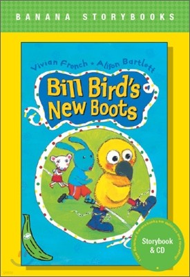 Banana Storybook Green L2 : Bill Bird's New Boots (Book & CD)