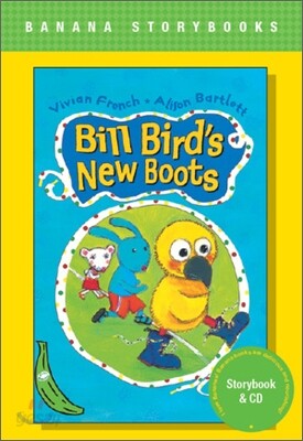 Banana Storybook Green L2 : Bill Bird's New Boots (Book & CD)