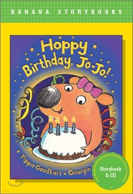 Banana Storybook Green L3 : Hoppy Birthday, Jo-Jo! (Book & CD)