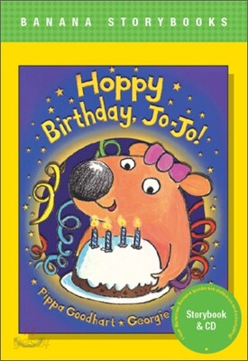 Banana Storybook Green L3 : Hoppy Birthday, Jo-Jo! (Book & CD)