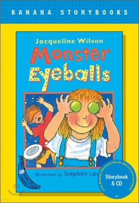 Banana Storybook Blue L6 : Monster Eyeballs (Book & CD)