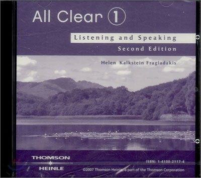 All Clear 1 : Audio CD