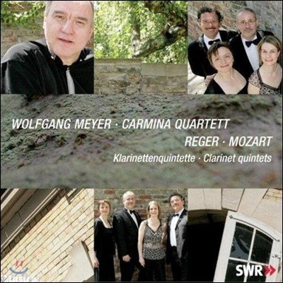 Wolfgang Meyer / Carmina Quartett Ʈ /  : Ŭ󸮳  (Mozart / Max Reger: Clarinet Quintets)  ̾, ī̳ ִ