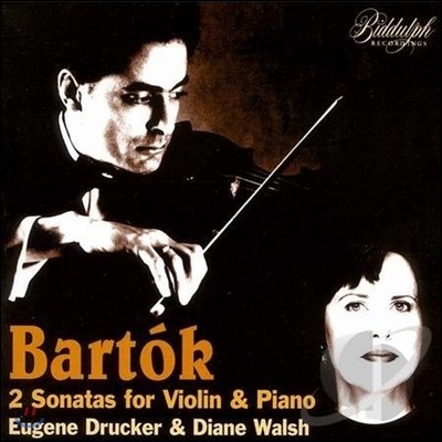 Eugene Drucker ٸ: ̿ø ҳŸ 1, 2 (Bartok: 2 Sonatas for Violin & Piano)  巯Ŀ, ̾ 