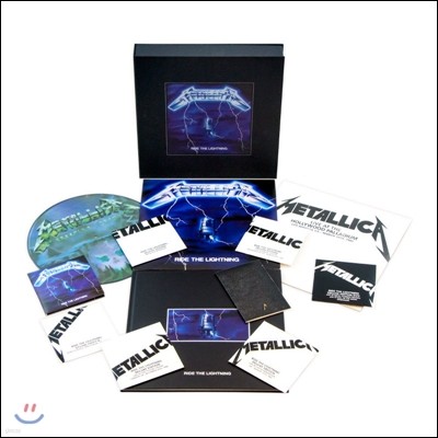 Metallica (Żī) - Ride The Lightning [4LP+6CD+1DVD 2016 Remastered Deluxe Box Set]