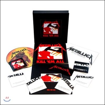 Metallica (메탈리카) - Kill 'Em All [4LP+5CD+1DVD 2016 Remastered Deluxe Box Set]