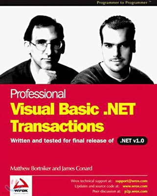 Professional VB.NET Transactions (Paperback)