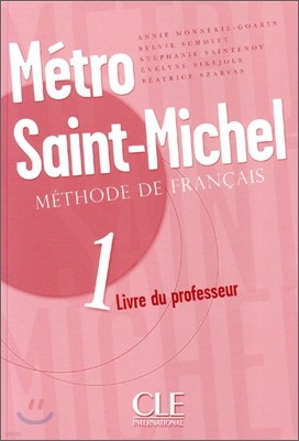 Metro Saint-Michel 1, Livre du professeur