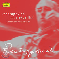 Mstislav Rostropovich - Mastercellist / Legendary Recordings 1956-1978