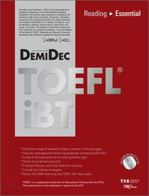DemiDec TOEFL® iBT READING Essential