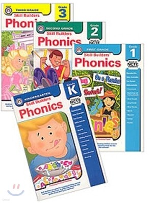 Skill Builders Grade K - 3 : Phonics 4 Ʈ