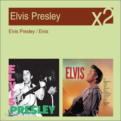 [YES24 ܵ] Elvis Presley - Elvis Presley + Elvis (New Disc Box Sliders Series)