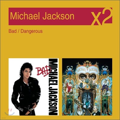 [YES24 ܵ] Michael Jackson - Bad + Dangerous (New Disc Box Sliders Series)