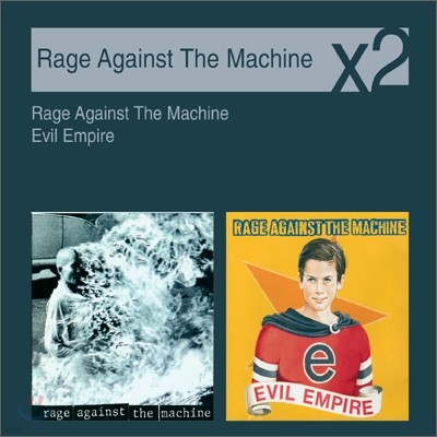 [YES24 ܵ] Rage Against The Machine - Rage Against The Machine + Evil Empire (New Disc Box Sliders Series)