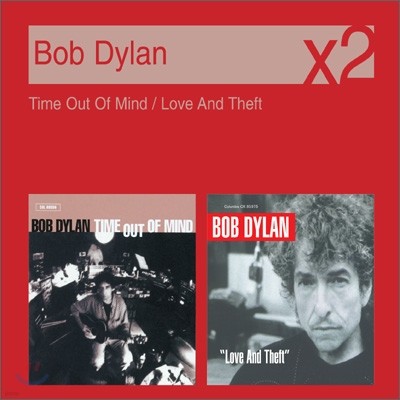 [YES24 ܵ] Bob Dylan - Love & Theft + Time Out Of Mind (New Disc Box Sliders Series)