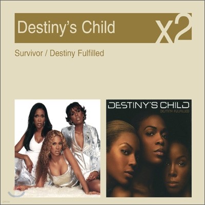 [YES24 ܵ] Destiny's Child - Survivor + Destiny Fulfilled (New Disc Box Sliders Series)