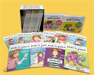 Junie B. Jones #1~28 직수입도서(오디오 32장, 단어장 증정)