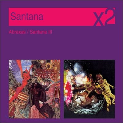 [YES24 ܵ] Santana - Abraxas + Santana III (New Disc Box Sliders Series)