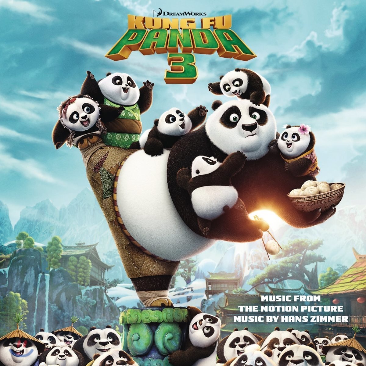 쿵푸 팬더 3 OST (Kung Fu Panda 3 by Hans Zimmer 한스 짐머) [2 LP]