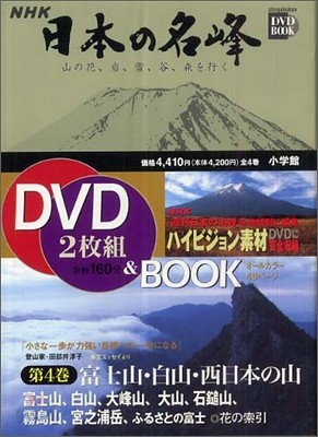 NHK日本の名峰 山の花、岩、雪、谷、森を行く(第4卷)富士山.白山 