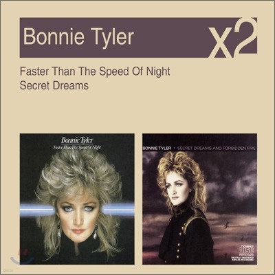 [YES24 ܵ] Bonnie Tyler - Faster Than The Speed Of Night + Secret Dreams (New Disc Box Sliders Series)