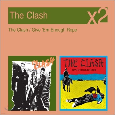 [YES24 ܵ] The Clash - The Clash (US) + Give 'Em Enough Rope (New Disc Box Sliders Series)