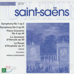 Saint-Saens : Symphony 1 & 2ㆍPiano Concerto 4 : Pretre