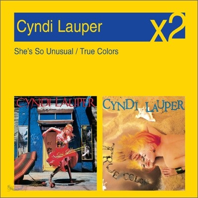 [YES24 단독] Cyndi Lauper - She's So Unusual + True Colours (New Disc Box Sliders Series)