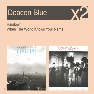 [YES24 ܵ] Deacon Blue - Raintown + When The World Knows Your Name (New Disc Box Sliders Series)