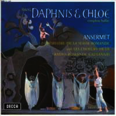 Ernest Ansermet — 라벨: 다프니스와 클로에 (Ravel: Daphnis & Chloe) - Ernest Ansermet 앨범 커버