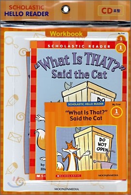 Scholastic Hello Reader Level 1-15 : What Is THAT? Said the Cat (Book+CD+Workbook Set)