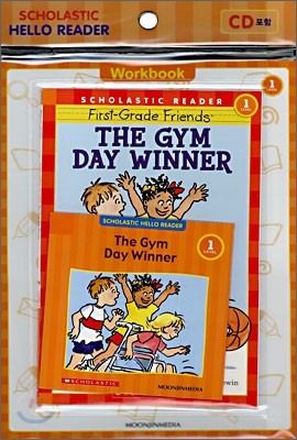 Scholastic Hello Reader Level 1-35 : The Gym Day Winner (Book+CD+Workbook Set)