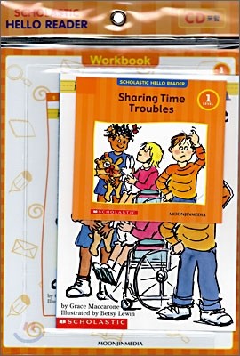 Scholastic Hello Reader Level 1-36 : Sharing Time Troubles (Book+CD+Workbook Set)