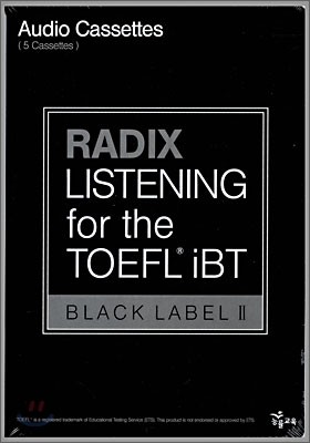 RADIX LISTENING for the TOEFL iBT Audio Cassettes