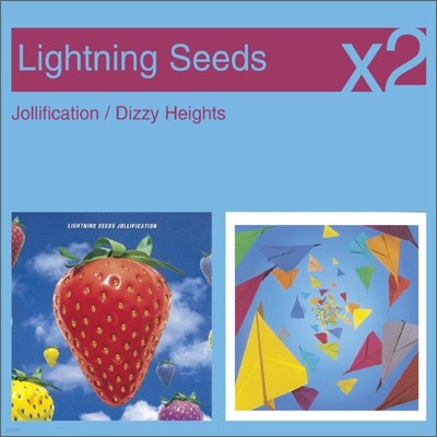 [YES24 ܵ] Lightning Seeds - Jollification + Dizzy Heights (New Disc Box Sliders Series)