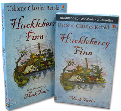 Usborne Classics Retold  : Huckleberry Finn (Book+Tape)