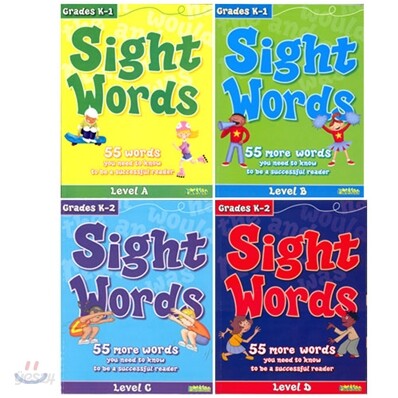 (Flash Kids) Activity Book 4종 Package : Sight Words