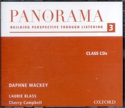Panorama 3 : Building Perspective through Listening : Class CD