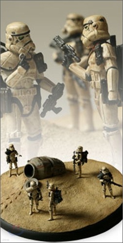 Ÿ : 'Look, Sir, Droids' Diorama