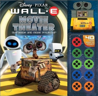 Wall-E Movie Theater Storybook & Movie Projector with Toy