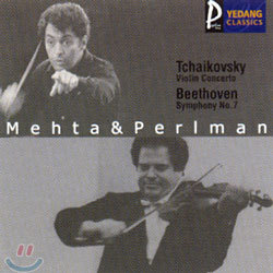 TchaikovskyBeethoven : Violin ConcertoSymphony No.7 : Mehta & Perlman