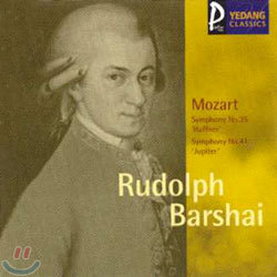 Mozart : Symphony No.35 'Hafner'Symphony No.41 'Jupiter' : Rudolph Barshai