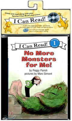 [I Can Read] Level 1-15 : No More Monsters for Me! (Book & CD)