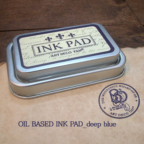 OIL BASED INK PAD_deep blue